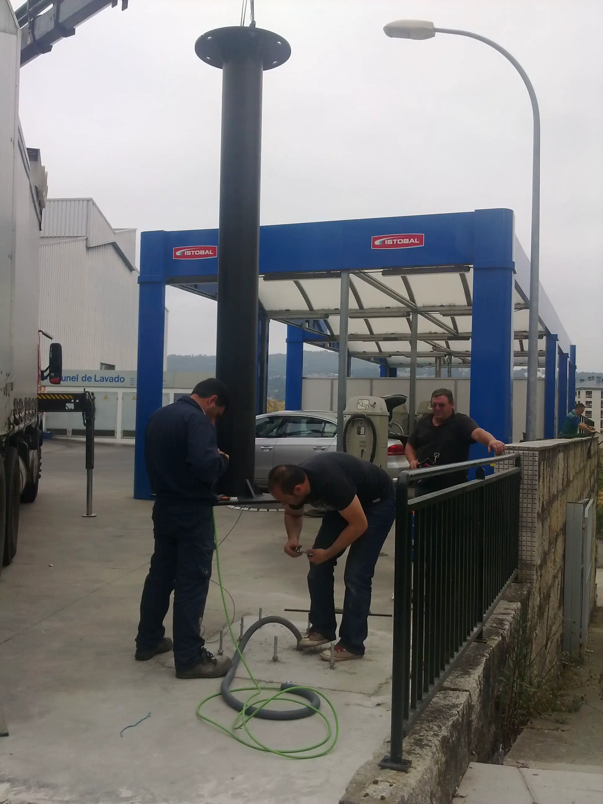 Instalación Gasolinera Pérez Rumbao Orense